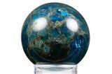 Bright Blue Apatite Sphere - Madagascar #334009-1